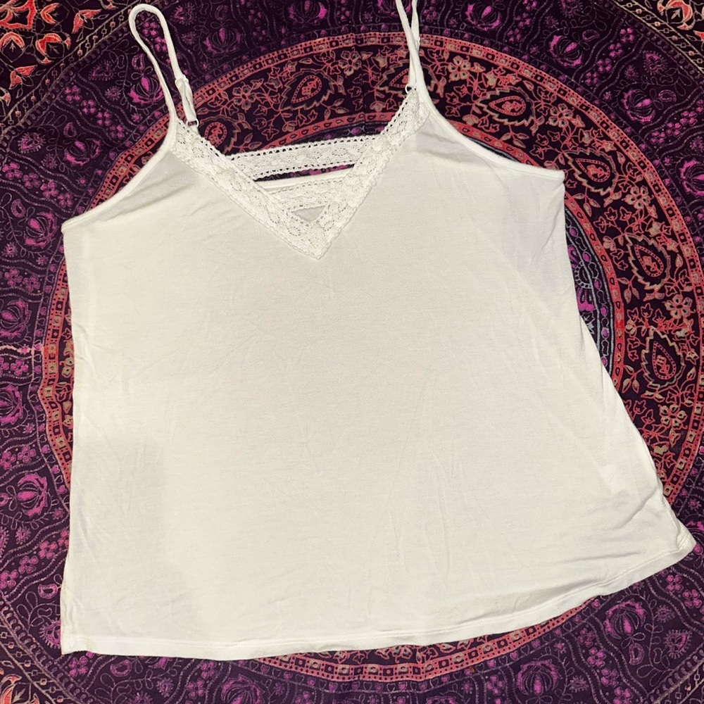 Ivory Lace Camisole
